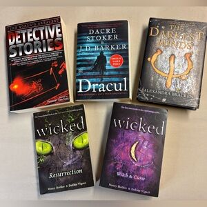 Collection of Mystery and Fantasy Books